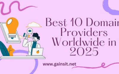 Best 10 Domain Providers Worldwide in 2025